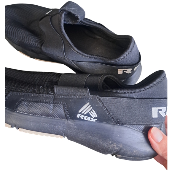 RBX Black Active Slip-on Shoes - Picture 4 of 8